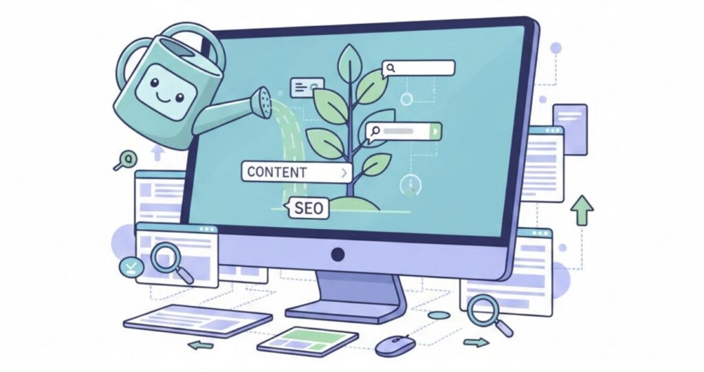 育てられるホームページ