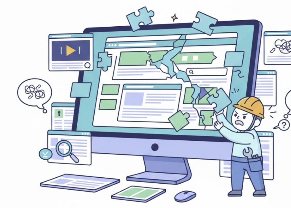 ホームページ作り直し